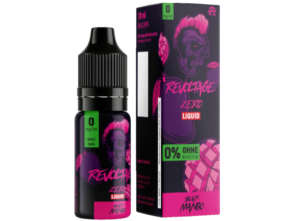 Revoltage - Black Mango - Hybrid Nikotinsalz Liquid 0 mg/ml