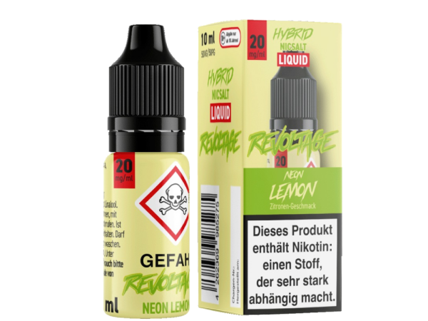 Revoltage - Neon Lemon - Hybrid Nikotinsalz Liquid 20 mg/ml