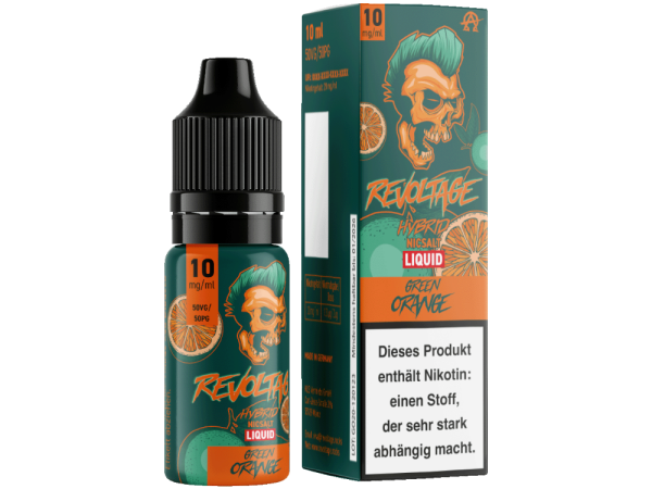 Revoltage - Green Orange - Hybrid Nikotinsalz Liquid 10 mg/ml