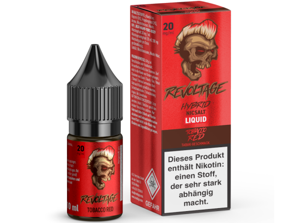 Revoltage - Tobacco Red - Hybrid Nikotinsalz Liquid 20 mg/ml