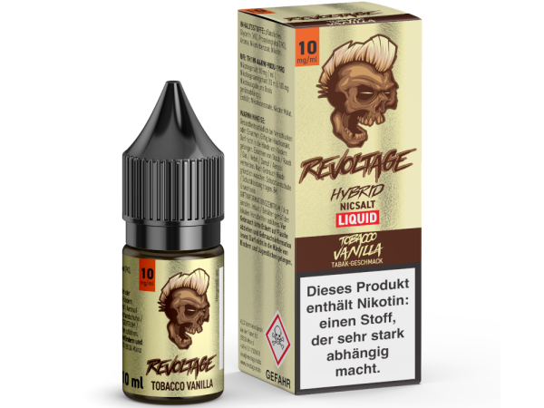 Revoltage - Tobacco Vanilla - Hybrid Nikotinsalz Liquid 10 mg/ml 15er Packung