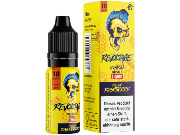 Revoltage - Yellow Raspberry - Hybrid Nikotinsalz Liquid 10 mg/ml 15er Packung