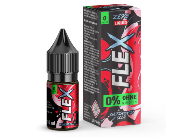 Revoltage - FLEX - Overdosed Cola - Nikotinsalz Liquid 0 mg/ml 450er Packung