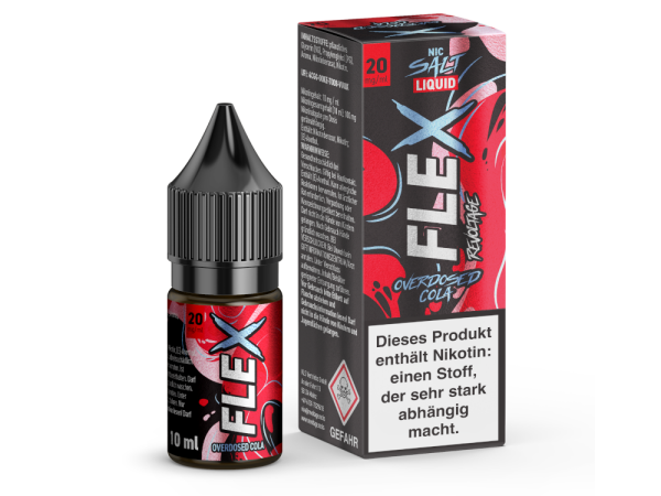 Revoltage - FLEX - Overdosed Cola - Nikotinsalz Liquid 20 mg/ml 450er Packung