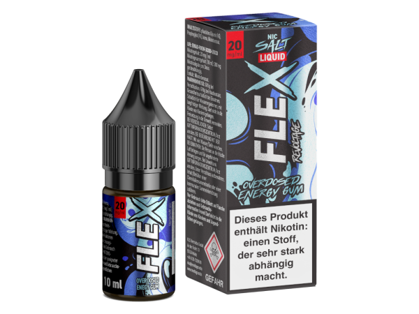 Revoltage - FLEX - Overdosed Energy Gum - Nikotinsalz Liquid 20 mg/ml