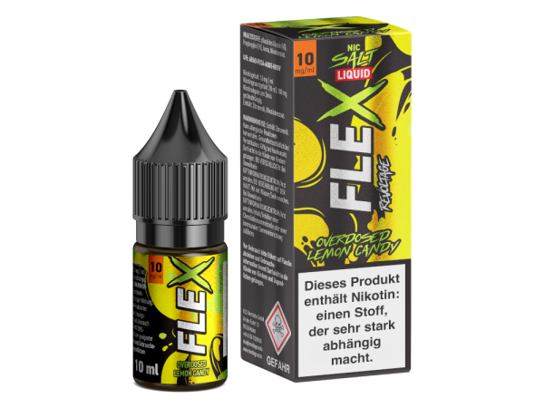 Revoltage - FLEX - Overdosed Lemon Candy - Nikotinsalz Liquid 10 mg/ml 15er Packung
