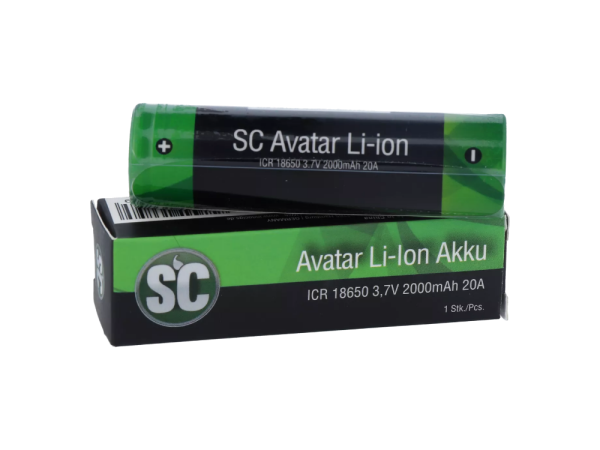 SC - 18650er Akku 2000 mAh - 3,7 V