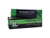 SC - 18650er Akku 2000 mAh - 3,7 V 5er Packung