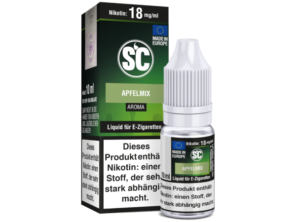 SC Liquid - Apfelmix 0 mg/ml 10er Packung
