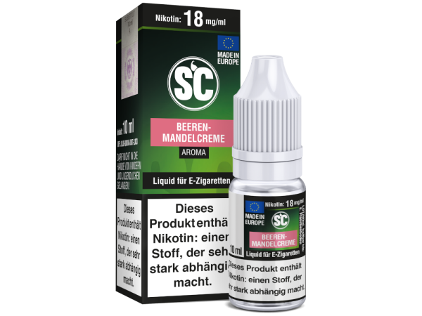 SC Liquid - Beeren-Mandelcreme 12 mg/ml 10er Packung