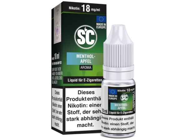 SC Liquid - Menthol-Apfel 18 mg/ml