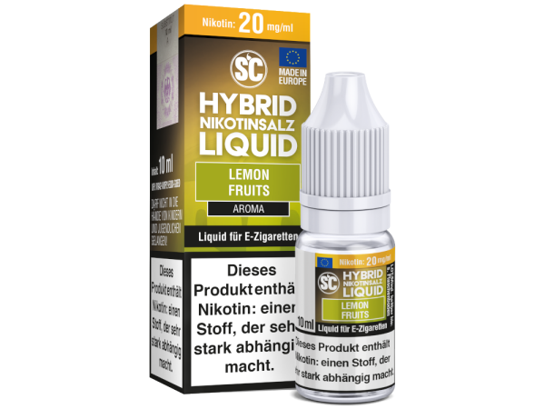 SC - Lemon Fruits - Hybrid Nikotinsalz Liquid 5 mg/ml 500er Packung
