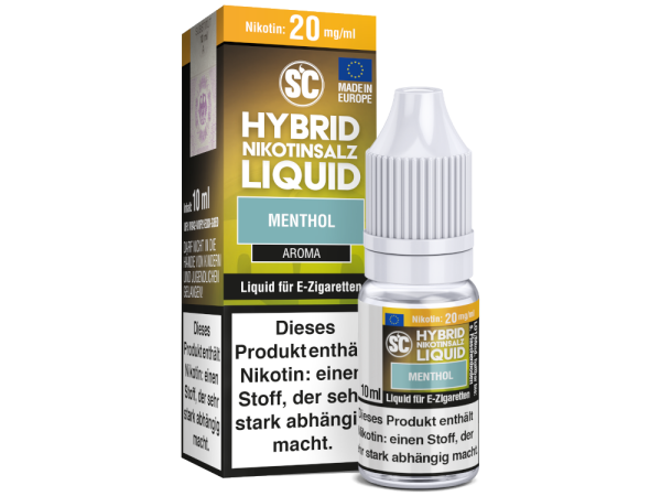 SC - Menthol - Hybrid Nikotinsalz Liquid 20 mg/ml 500er Packung