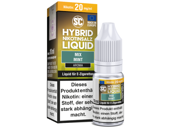 SC - Mix Mint - Hybrid Nikotinsalz Liquid 20 mg/ml 10er Packung