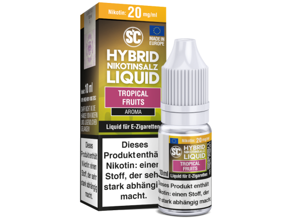 SC - Tropical Fruits - Hybrid Nikotinsalz Liquid 10 mg/ml 500er Packung