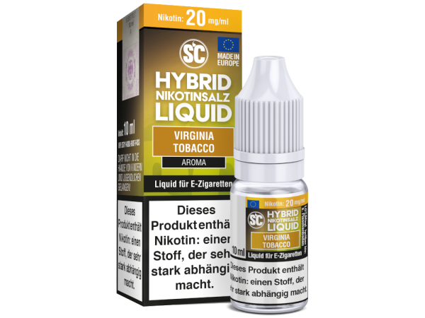 SC - Virginia Tobacco - Hybrid Nikotinsalz Liquid 10 mg/ml 500er Packung