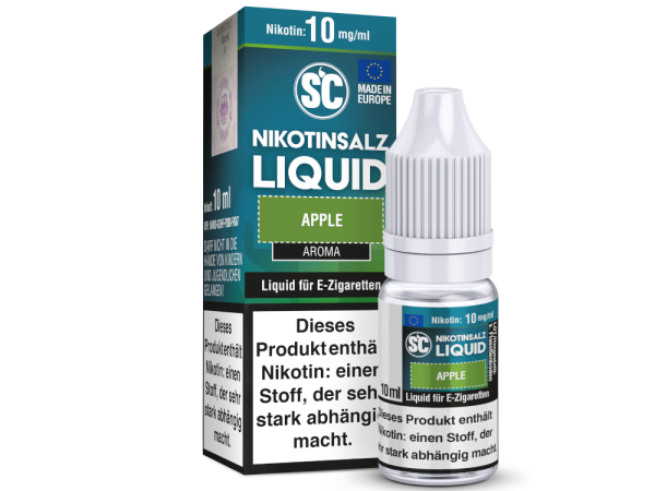 SC - Apple - Nikotinsalz Liquid 10 mg/ml 500er Packung