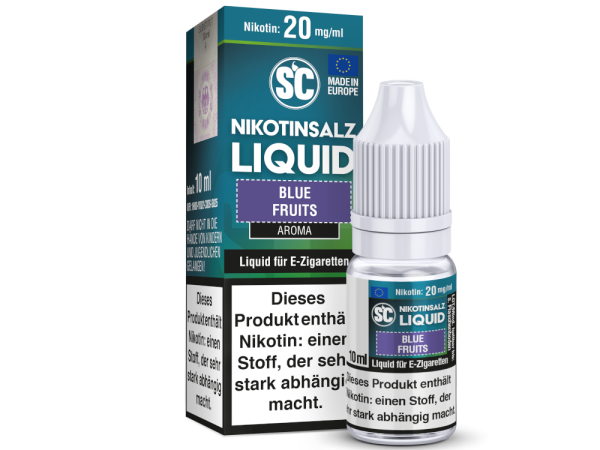 SC - Blue Fruits - Nikotinsalz Liquid 20 mg/ml 10er Packung