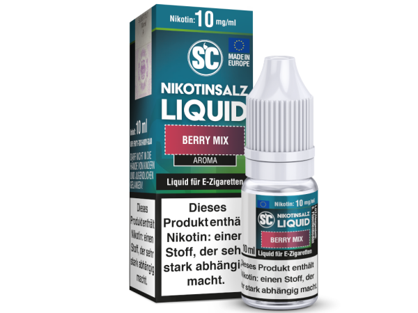 SC - Berry Mix - Nikotinsalz Liquid 10 mg/ml 10er Packung