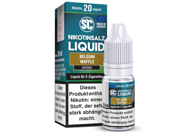 SC - Belgian Waffle - Nikotinsalz Liquid 20 mg/ml 10er Packung