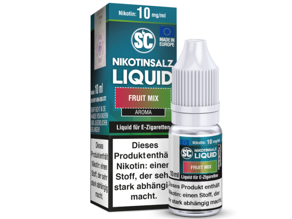 SC - Fruit Mix - Nikotinsalz Liquid 10 mg/ml 10er Packung
