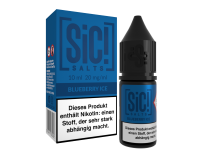 SiC! Salts - Blueberry Ice - Nikotinsalz Liquid 20 mg/ml