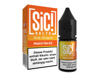 SiC! Salts - Peach Tea Ice - Nikotinsalz Liquid 20 mg/ml