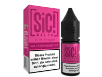SiC! Salts - Wild Strawberry Ice - Nikotinsalz Liquid 20...