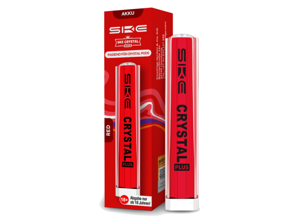 SKE - Crystal Plus Akku 400 mAh rot 240er Packung