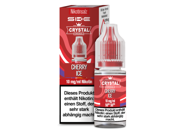 SKE - Crystal - Cherry Ice - Nikotinsalz Liquid 10 mg/ml 300er Packung