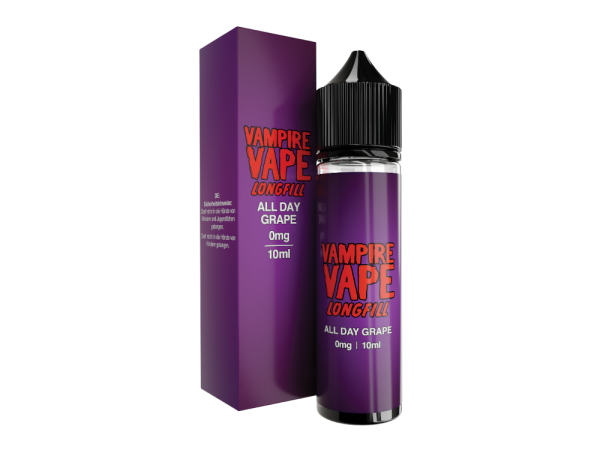 Vampire Vape - Aroma All Day Grape 10 ml 10er Packung
