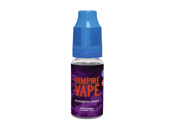 Vampire Vape - Heisenberg Grape E-Zigaretten Liquid 6 mg/ml 10er Packung