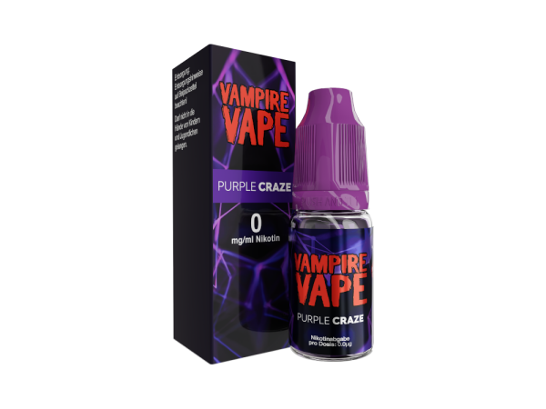 Vampire Vape - Purple Craze E-Zigaretten Liquid 0 mg/ml 10er Packung
