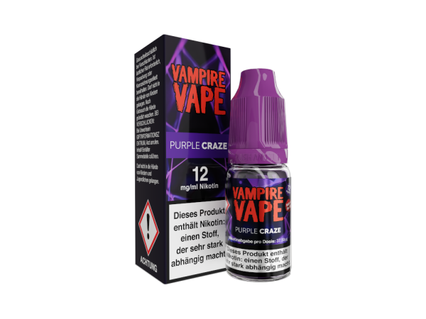 Vampire Vape - Purple Craze E-Zigaretten Liquid 12 mg/ml 10er Packung