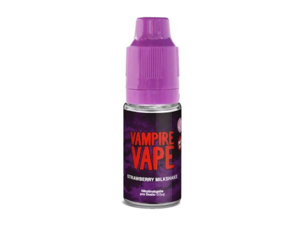 Vampire Vape - Strawberry Milkshake E-Zigaretten Liquid 12 mg/ml 10er Packung