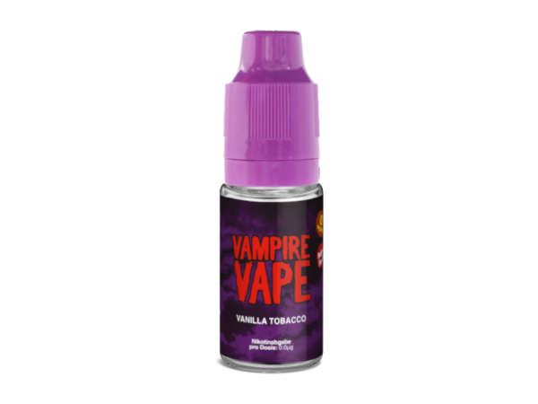 Vampire Vape - Vanilla Tobacco E-Zigaretten Liquid 6 mg/ml 10er Packung