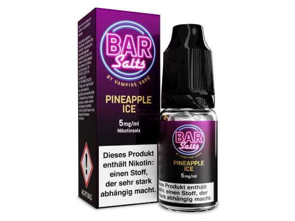 Vampire Vape - Bar Salts - Pineapple Ice - Nikotinsalz Liquid 5 mg/ml