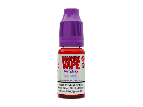 Vampire Vape - Blood Sukka - Nikotinsalz Liquid 20 mg/ml 10er Packung