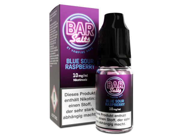Vampire Vape - Bar Salts - Blue Sour Raspberry - Nikotinsalz Liquid 10 mg/ml 10er Packung