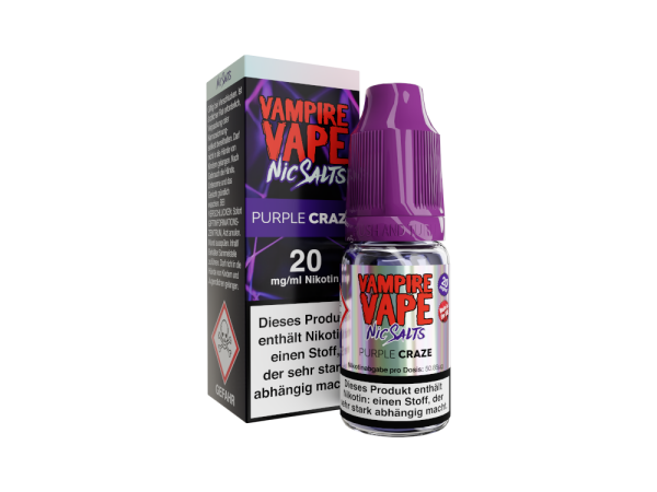 Vampire Vape - Purple Craze - Nikotinsalz Liquid 20 mg/ml
