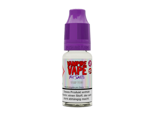 Vampire Vape - Vamp Toes - Nikotinsalz Liquid 10 mg/ml 10er Packung