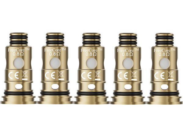Vapefly - FreeCore G-4 0,8 Ohm Head (5 Stück pro Packung) 10er Packung