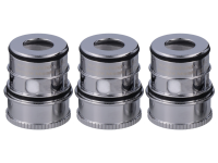 Vapefly - Kriemhild Single Mesh 0,2 Ohm Head silber (3...